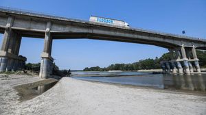 Air Sungai Terpanjang di Italia Menyusut, Terparah dalam 70 Tahun