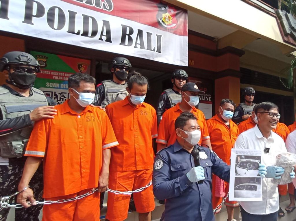 Mobil Cicilan Ditarik, 7 Pria di Bali Ancam Pegawai Lelang