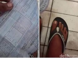 Polisi Sebut Viral Tilang Pakai Sandal Jepit Bukan di Surabaya