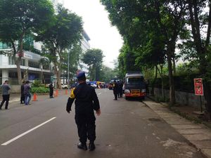 600 Polisi Disiagakan Amankan Aksi FPI-PA 212 di Kedubes India 600 Polisi Disiagakan Amankan Aksi FPI-PA 212 di Kedubes India