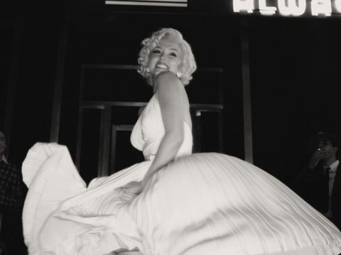 Blonde. Ana de Armas as Marilyn Monroe. Cr. Netflix © 2022