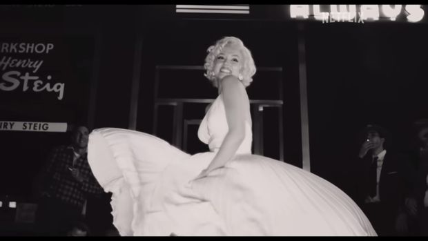 Ana de Armas sebagai Marilyn Monroe