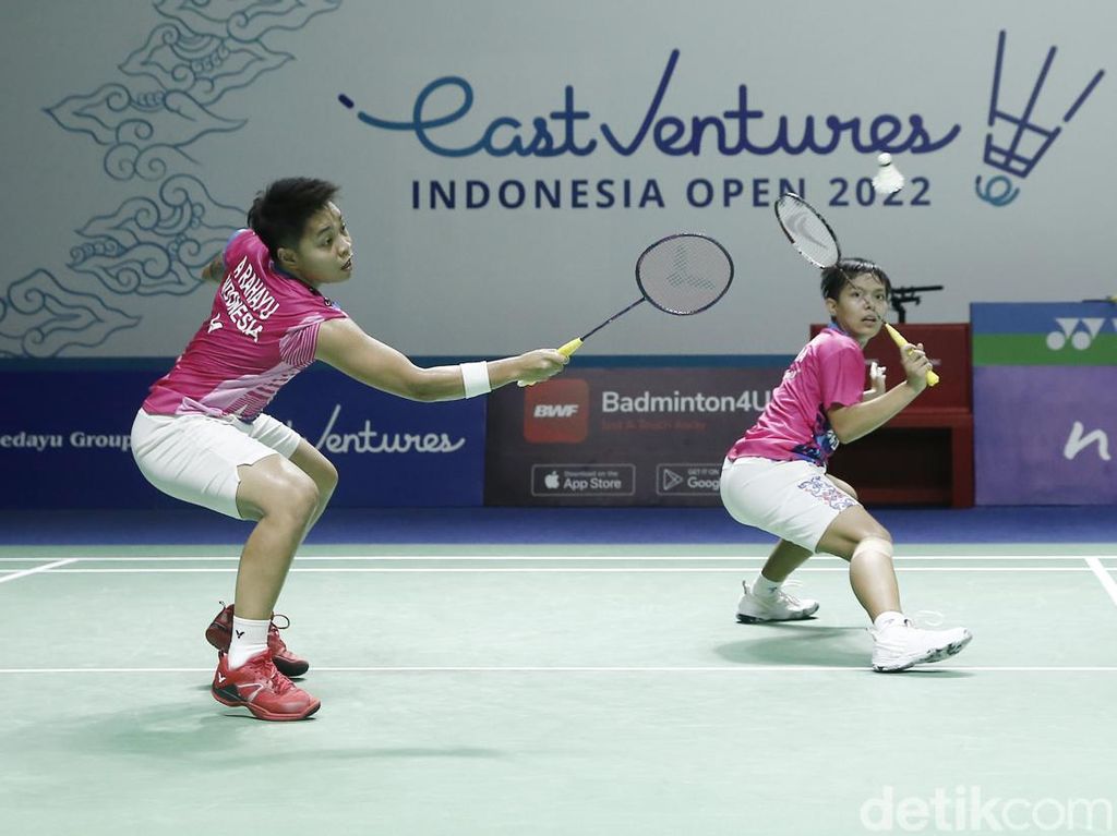 Apri/Fadia Gugur di Perempatfinal Indonesia Open 2022