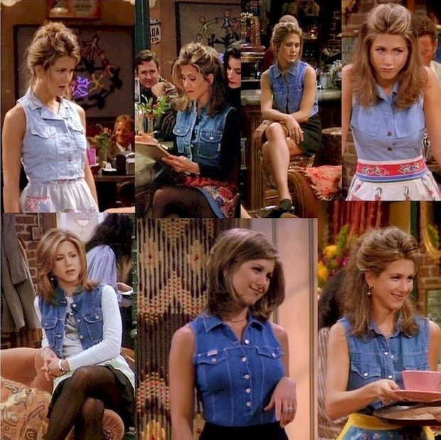 Gaya 90an ala Rachel Green/