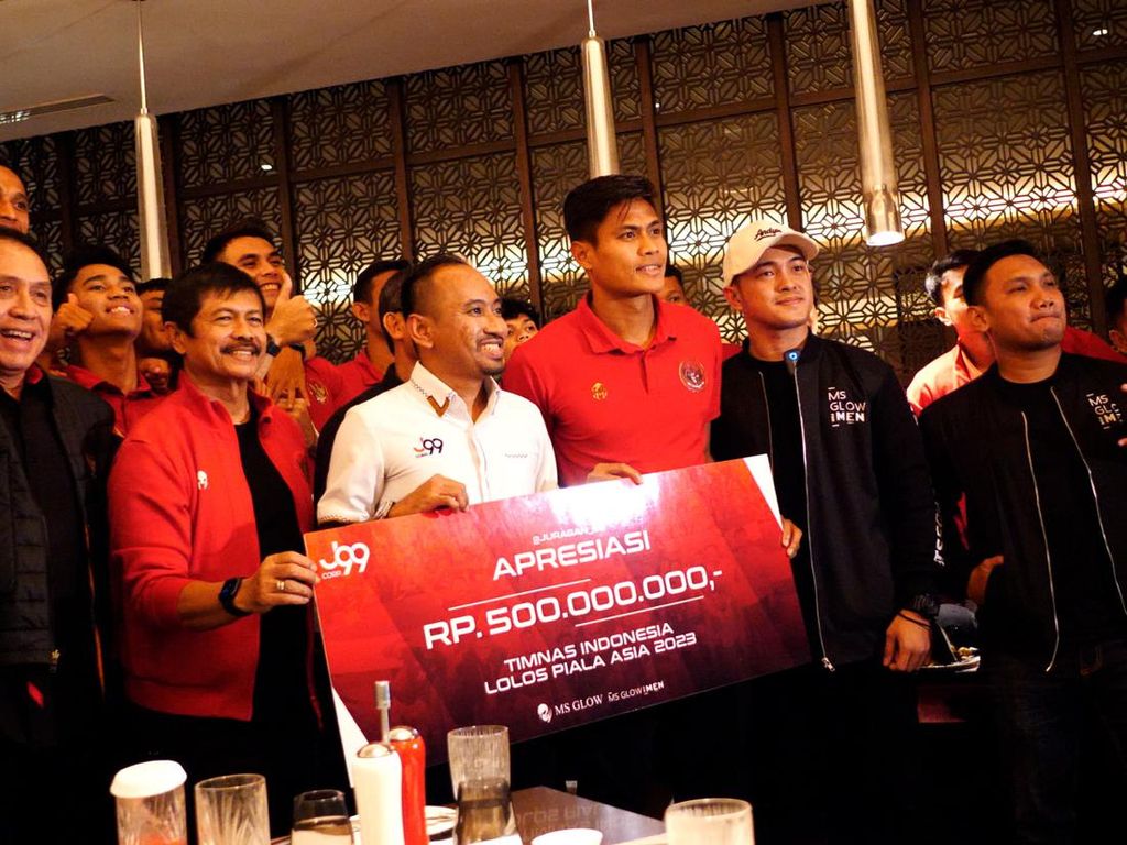 Bonus Rp 500 Juta dari Bos Arema untuk Timnas Indonesia