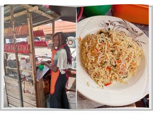 Putus Sekolah, Gadis Ini Malah Bangga Jadi Penjual Mie Goreng