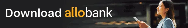 Spanduk Bank Allo