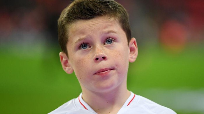 LONDON, ENGLAND - NOVEMBER 15: Kai Wayne Rooney looks on prior to the International Friendly match between England and United States at Wembley Stadium on November 15, 2018 in London, United Kingdom.  (Photo by Shaun Botterill/Getty Images)