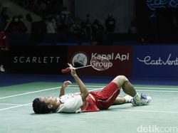 Anthony Ginting Tumbang di Laga Perempatfinal