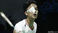 Kerja Keras Ginting Dibendung Axelsen di Perempatfinal