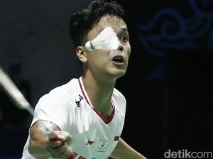 Kerja Keras Ginting Dibendung Axelsen di Perempatfinal