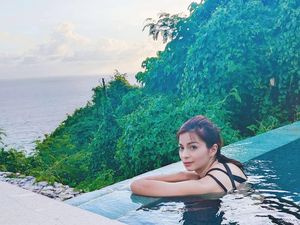 Foto: Manisnya Sandra Olga Saat Liburan di Bali Foto: Manisnya Sandra Olga Saat Liburan di Bali