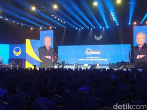 Kala Ucapan Tewas Mahathir Mohamad Undang Gelak Tawa di Rakernas NasDem