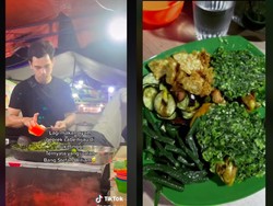 Pembeli Gagal Fokus, Penjual Ayam Geprek Ini Mirip Stefan William