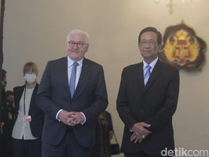 Presiden Jerman Kunjungi Keraton Jogja, Disuguhi Beksan Lawung Ageng Presiden Jerman Kunjungi Keraton Jogja, Disuguhi Beksan Lawung Ageng