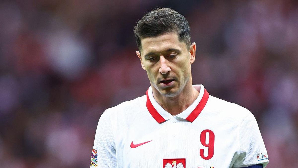 Robert Lewandowski menuju Barcelona dari Bayern Munich. (Foto: Getty Images/Robbie Jay Barratt - AMA)