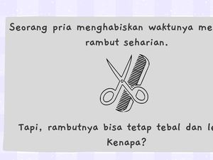 Tebak-tebakan Receh Akhir Pekan, Bisa Bikin Otak Olahraga dan Makin Fokus Tebak-tebakan Receh Akhir Pekan, Bisa Bikin Otak Olahraga dan Makin Fokus