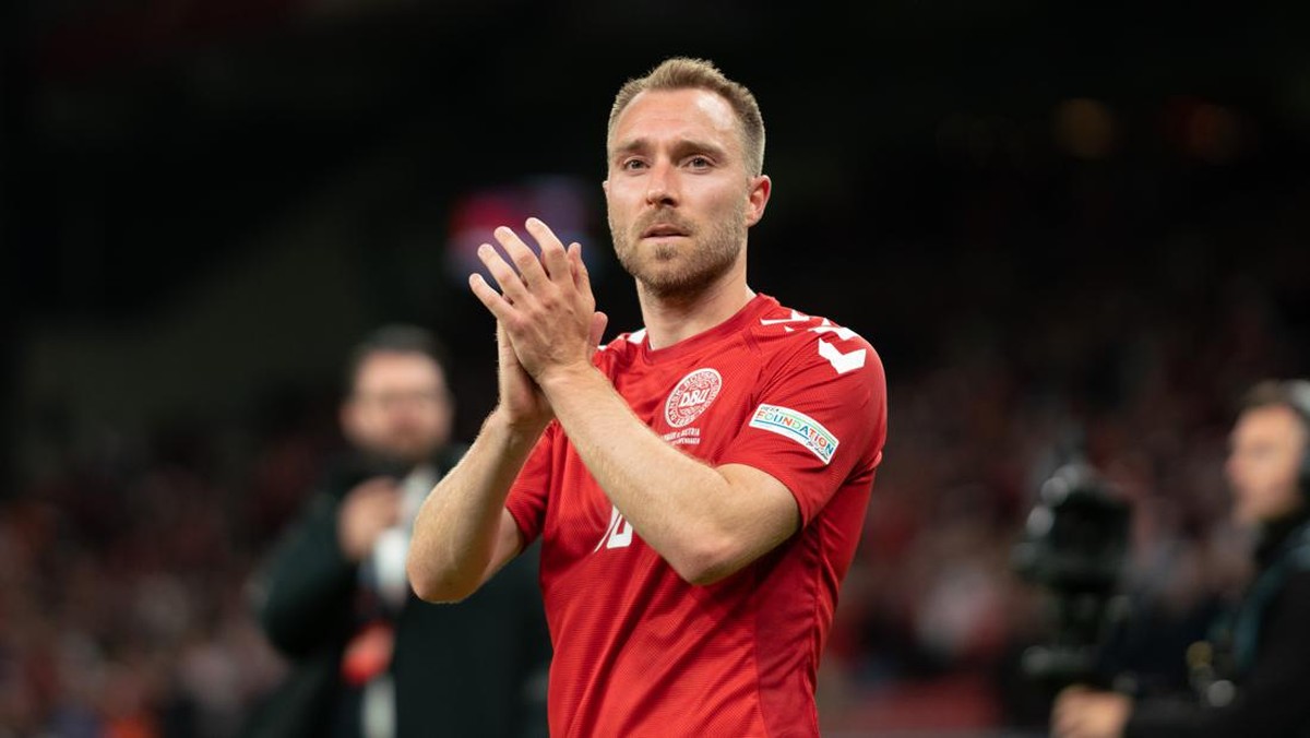 Christian Eriksen medekat ke Manchester United. (Foto: DeFodi Images via Getty Images/DeFodi Images)