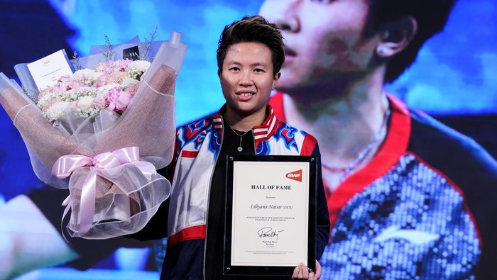 Liliyana Natsir masuk ke dalam BWF Hall of Fame. (Foto: Getty Images/Shi Tang)