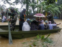 Bangladesh Banjir Dahsyat, 25 Orang Tewas-4 Juta Lainnya Terjebak