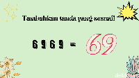 Sama Ribetnya dengan Posisi 69, Teka-teki Ini Hanya untuk Penyuka Tantangan
