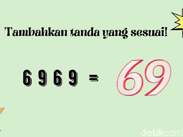 Sama Ribetnya dengan Posisi 69, Teka-teki Ini Hanya untuk Penyuka Tantangan