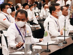 Darma Wijaya Sampaikan Harapan Apkasi Sumut di Rakernas