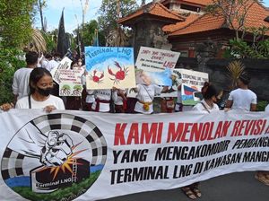 Warga Desa Adat Intaran Ancam Geruduk DPRD Bali Tolak Proyek LNG