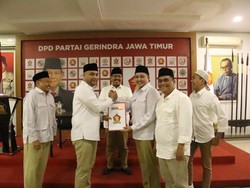 Target Menang Pileg-Prabowo Presiden, Gerindra Jatim Rombak 11 Pengurus DPC