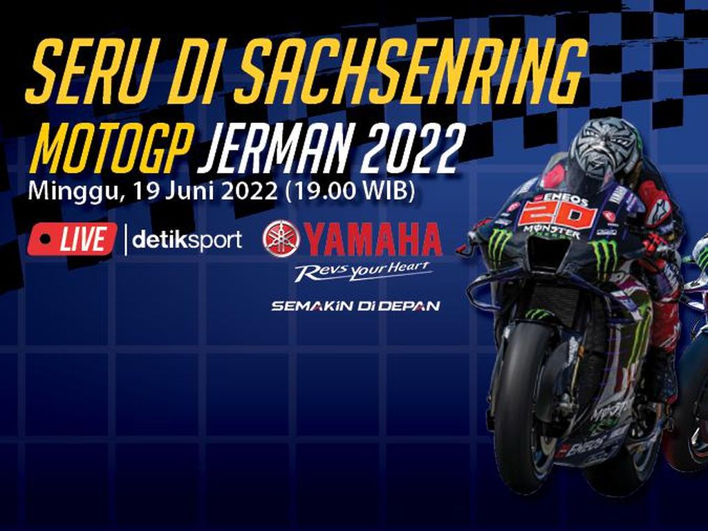 MotoGP Jerman 2022: Sikat-sikatan di Sachsenring