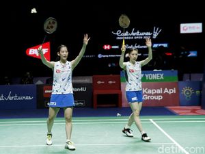 Nami/Chiharu Gembira Juara di Turnamen yang Banyak Penontonnya