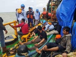 Kapal Tenggelam di Perairan Batang, Diduga Overload-Tak Ada Korban Jiwa