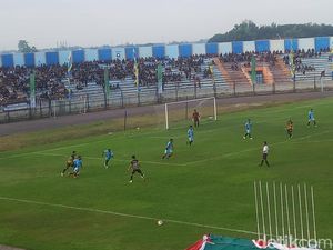 Persela Takluk dalam Lagu Uji Coba Lawan Persikab Bandung