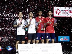 Libas Ganda Putra Korsel, Liu/Ou Juara Indonesia Open 2022
