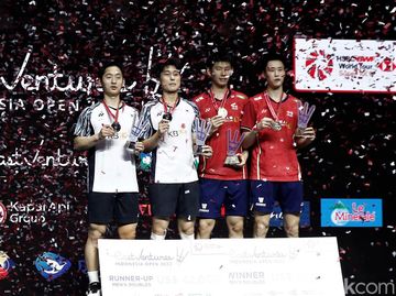 Libas Ganda Putra Korsel, Liu/Ou Juara Indonesia Open 2022