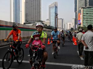 Mengintip Aktivitas Warga Ibu Kota Saat Akhir Pekan