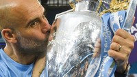 Di Man City, Guardiola juara Liga Inggris pada 2018, 2019, 2021, 2022, dan 2023 (Getty Images)