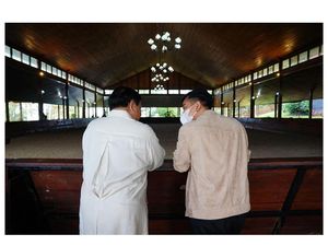 Prabowo: Terima Kasih Mas Gibran atas Kunjungan ke Hambalang