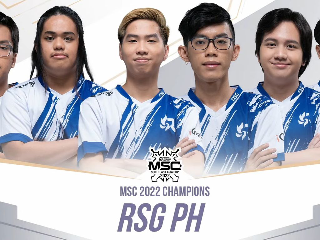 RSG PH Juara MSC 2022 Mobile Legends, Setelah Tumbangkan RRQ Hoshi