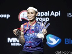 Girangnya Tai Tzu Ying Juara Indonesia Open 2022