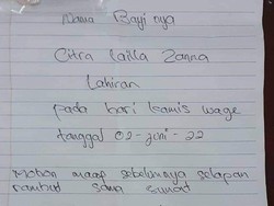 Sederet Fakta Bayi Perempuan Dibuang di Jember Tinggalkan Surat-Anting