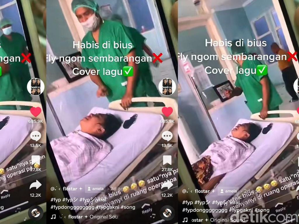 Cerita di Balik Viral Wanita Sultra Nge-fly Nyanyi Sehabis Operasi Cerita di Balik Viral Wanita Sultra Nge-fly Nyanyi Sehabis Operasi