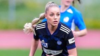 Ana Maria Markovic memulai karier sepakbola di tahun 2017 di tim FC Zurich dan bermain di Liga Sepakbola Wanita Swiss. Tahun 2020 sampai kini, Ana pindah ke Grasshopper (Instagram/anamxrkovic)