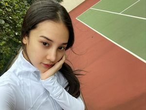 7 Gaya Anya Geraldine saat Olahraga 7 Gaya Anya Geraldine saat Olahraga