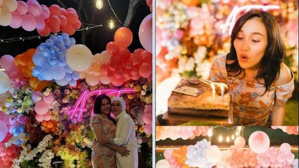 So Sweet! Momen Ayu Tingting Potong Kue di Hari Ulang Tahun So Sweet! Momen Ayu Tingting Potong Kue di Hari Ulang Tahun