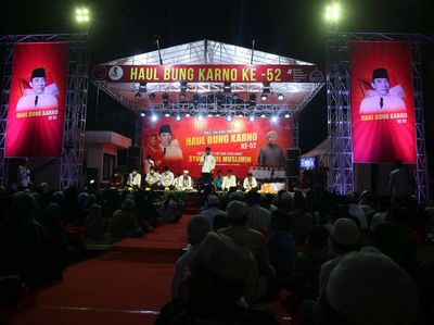 Begini Suasana Haul Bung Karno di Jakarta
