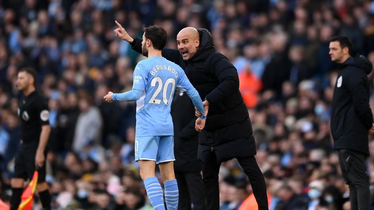 Bernardo Silva dipersilakan tinggalkan Man City jika tak lagi betah (Getty Images/Laurence Griffiths)