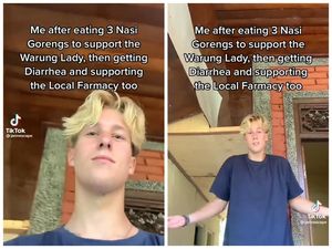 Bule Ini Alami Diare Usai Makan Nasi Goreng 3 Porsi Sekaligus