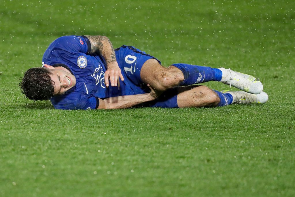 LONDON, ENGLAND - MAY 07: Christian Pulisic of Chelsea during the Premier League match between Chelsea and Wolverhampton Wanderers at Stamford Bridge on May 7, 2022 in London, United Kingdom. (Photo by Visionhaus/Getty Images)