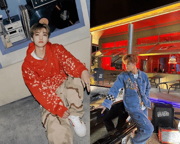Jaemin NCT Dream/Foto: instagram.com/nct_dream, na.jaemin0813 Outfit casual dengan hoodie dan setelan jeans dari Jaemin NCT Dream
